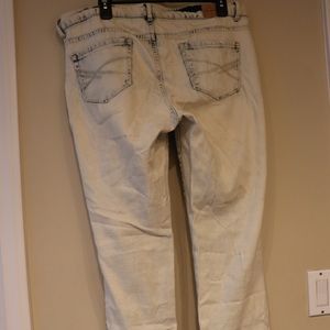 Aeropostale. White/dark blue tie dye